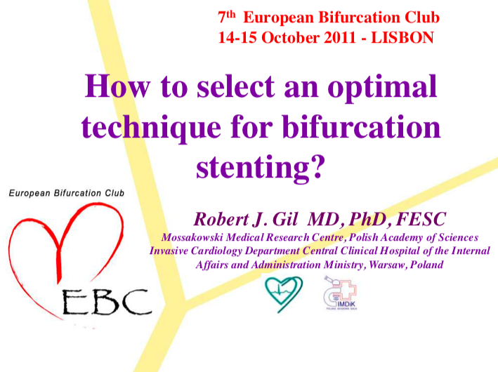 Read more about the article How to select an optimal technique for bifurcation stenting?