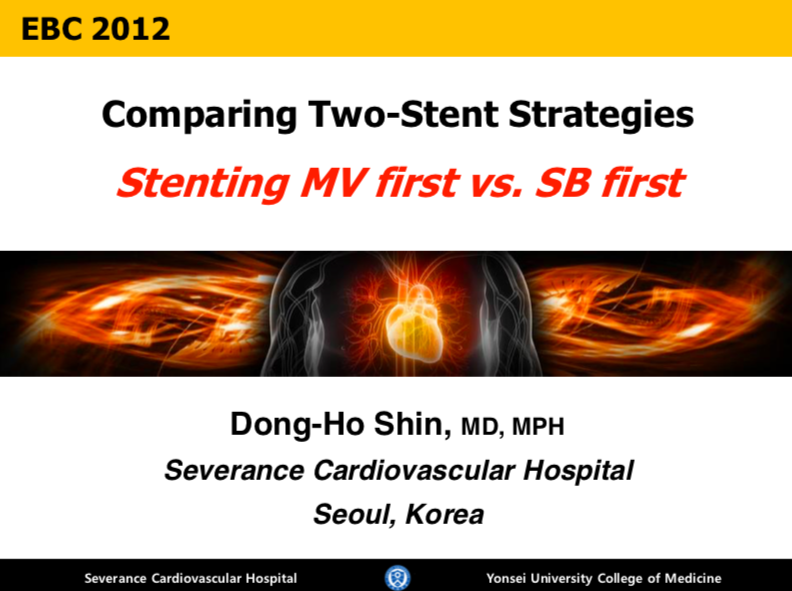 You are currently viewing Comparing Two-Stent Strategies  -Stenting MV first vs. SB first