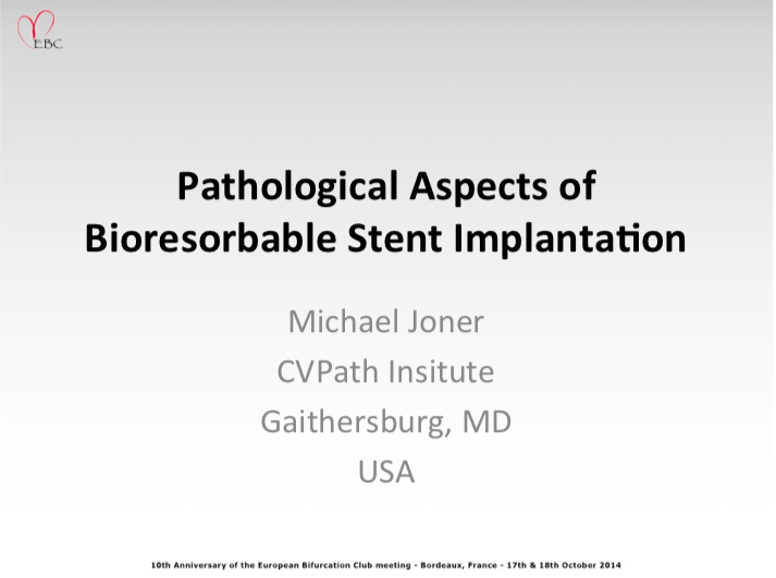 You are currently viewing Pathological Aspects of Bioresorbable Stent Implantation