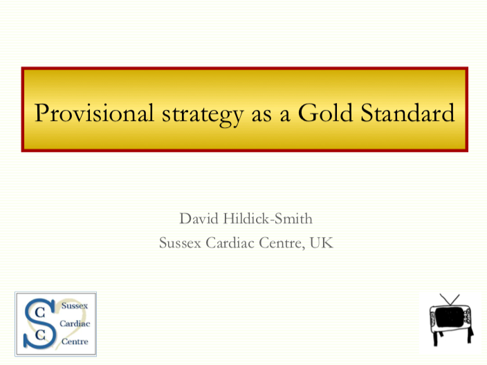 Read more about the article Provisional strategy as a Gold Standard