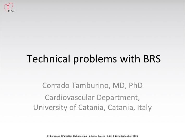 You are currently viewing Technical problems with BRS