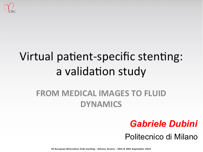 You are currently viewing Virtual patient-specific stenting: a validation study