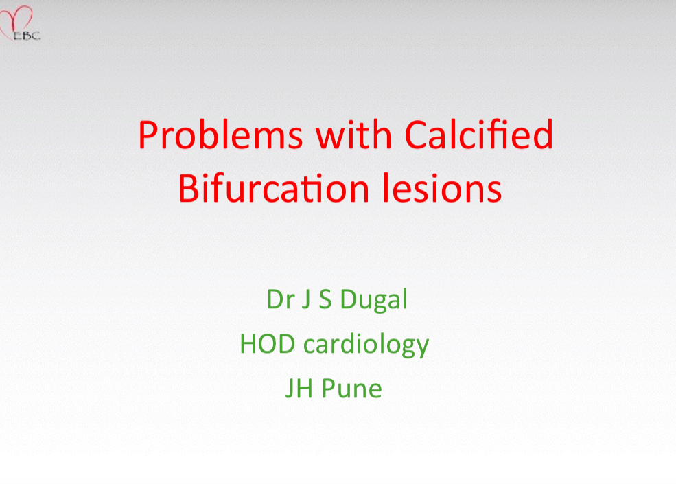 Read more about the article Problems with Calcified Bifurcation lesions