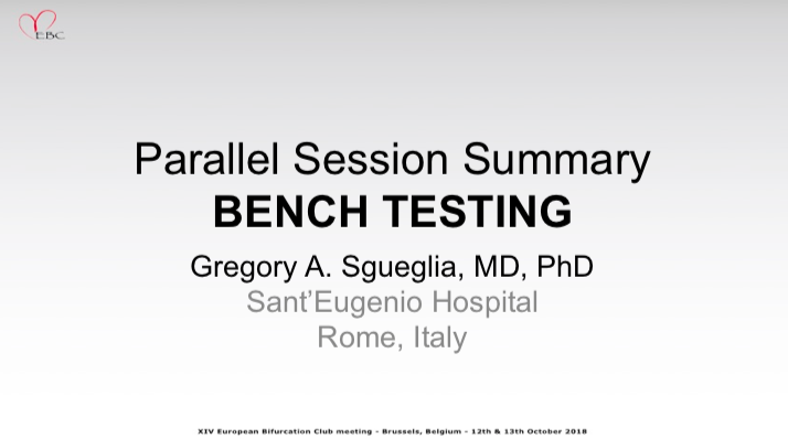 You are currently viewing Parallel Session Summary BENCH TESTING