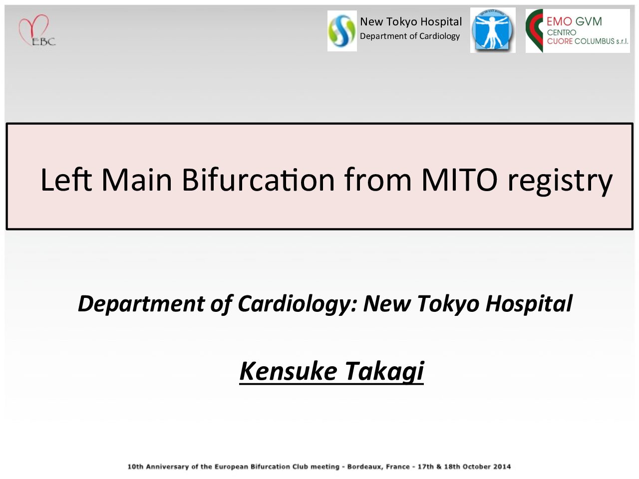 You are currently viewing Lessons about Left Main stenting from MITO registry