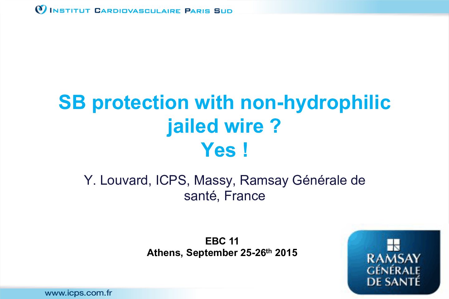 Read more about the article SB protection with non-hydrophilic jailed wire?  – Yes