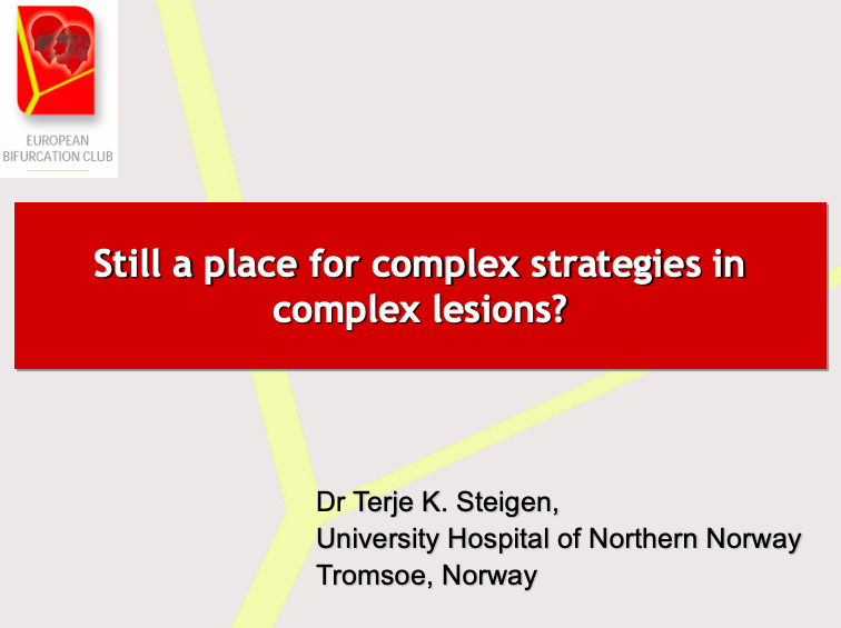 You are currently viewing Still a place for complex strategies in complex lesions? No