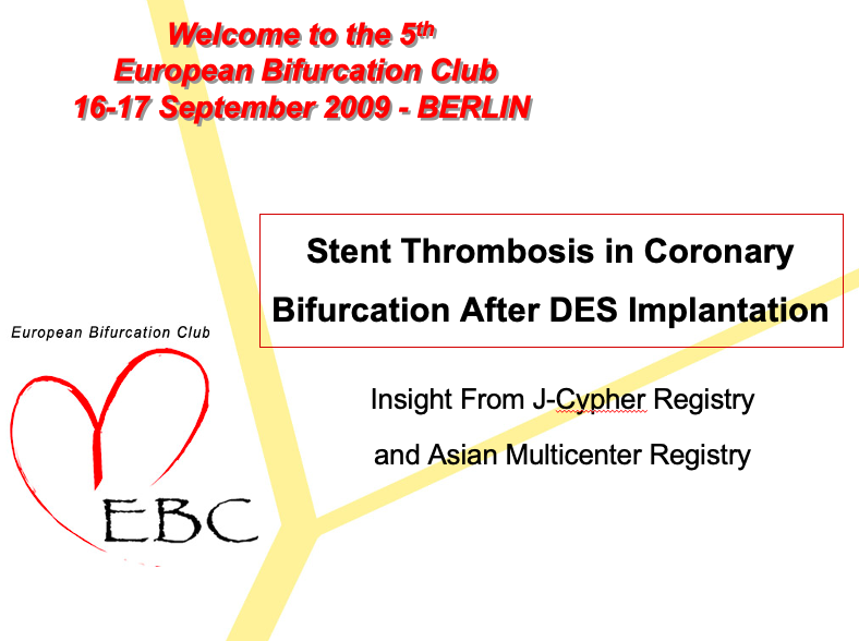 You are currently viewing Stent Thrombosis in Coronary Bifurcation After DES Implantation