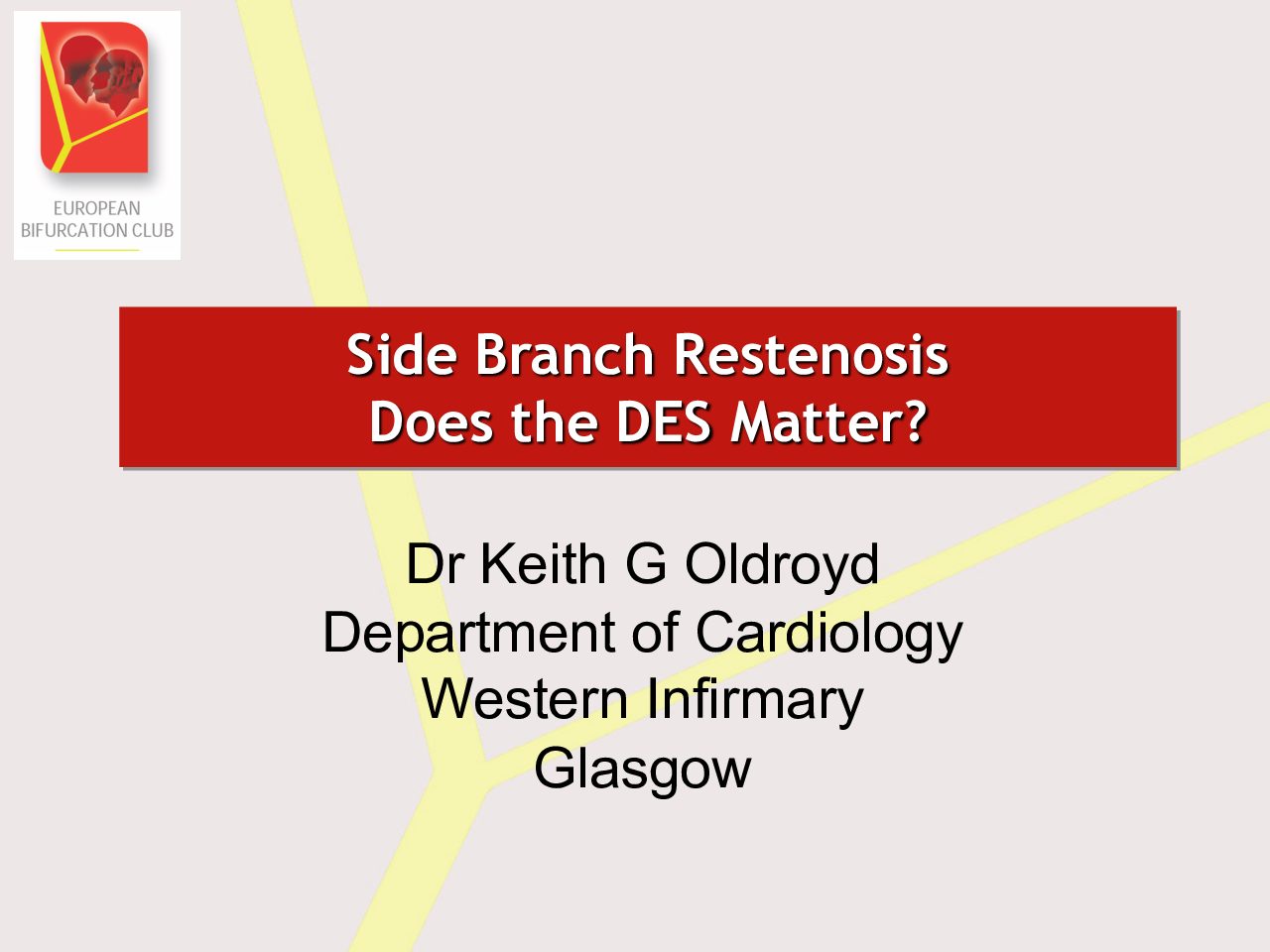 Read more about the article Side Branch Restenosis Does the DES Matter?
