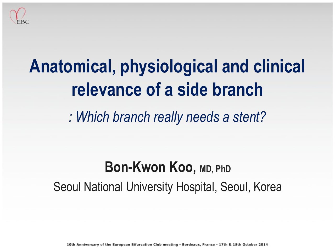 Read more about the article Anatomical, physiological and clinical relevance of a side branch