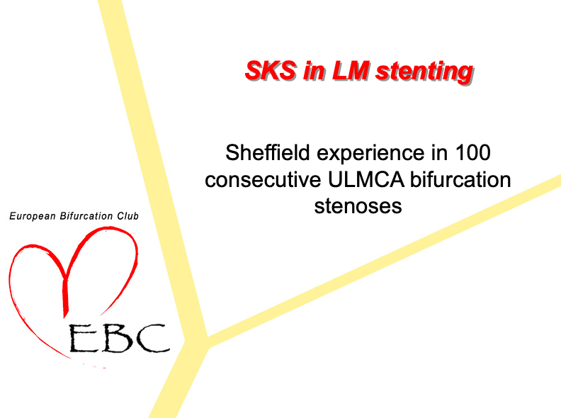 You are currently viewing SKS in LM stenting