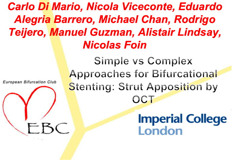 Read more about the article Simple vs complex approaches for bifurcation stenting strut apposition by OCT