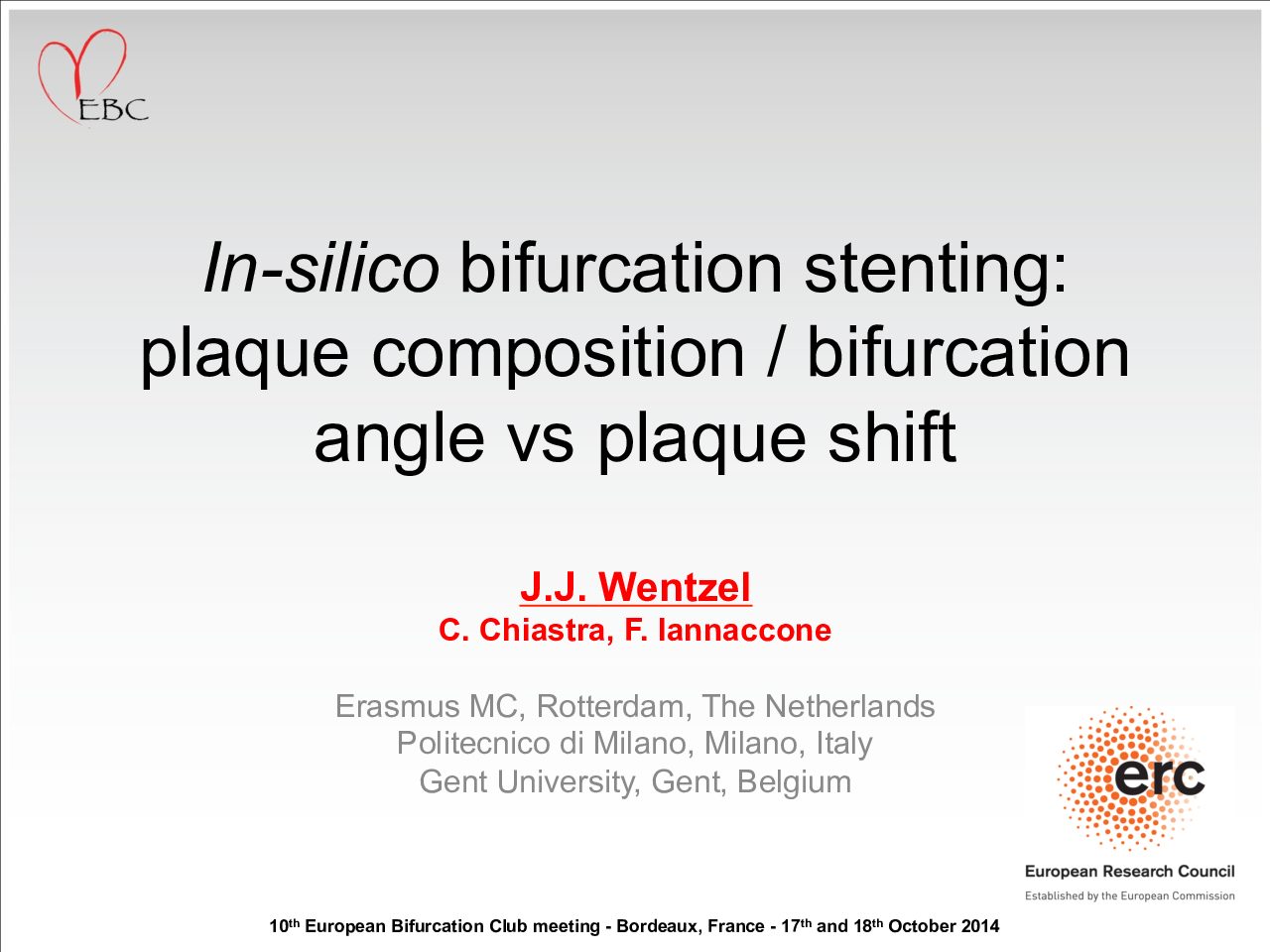 You are currently viewing In-silico bifurcation stenting