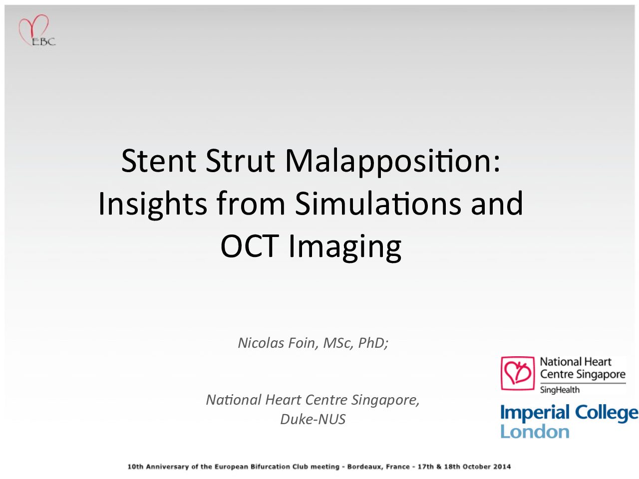 Read more about the article Stent strut malapposition: Insights from simulations and oct imaging