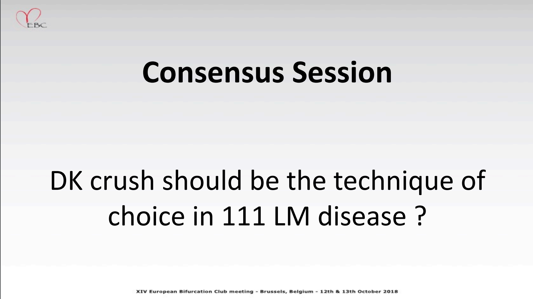 You are currently viewing DK crush should be the technique of choice 1 1 1 LM disease