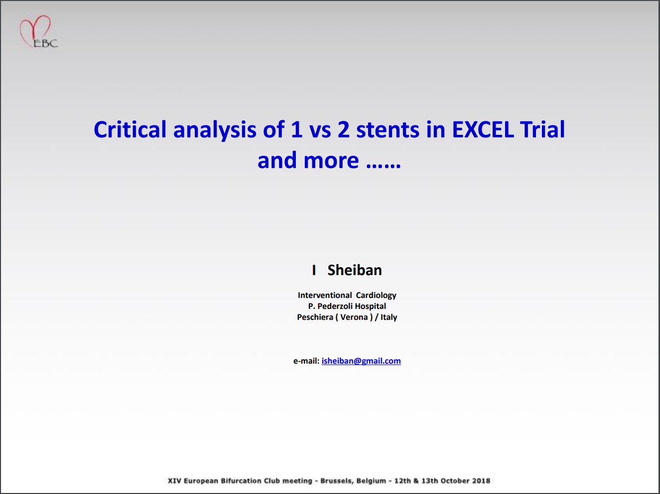 Read more about the article Critical analysis of 1 vs 2 stents in EXCEL Trial and more
