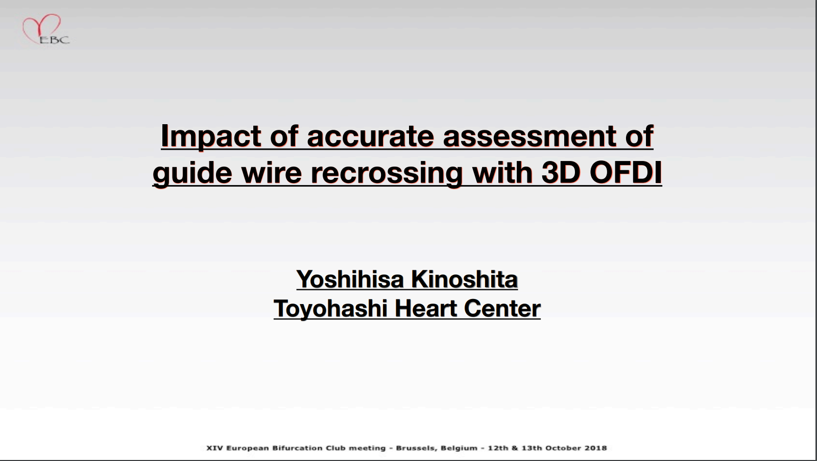 Read more about the article Impact of accurate assessment of guide wire recrossing with 3D OFDI