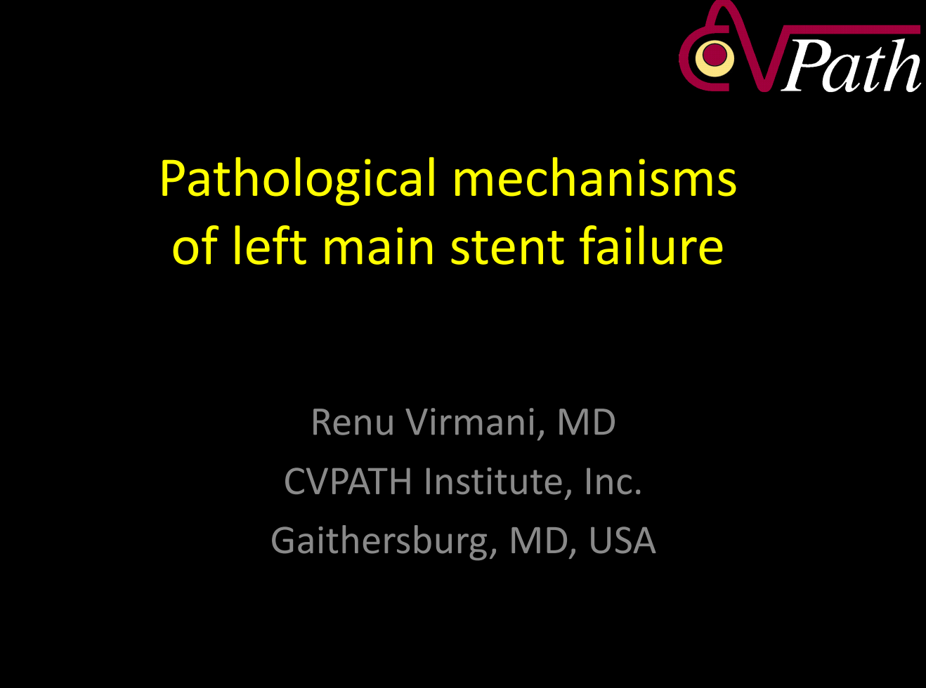 Read more about the article Pathological mechanisms of left main stent failure