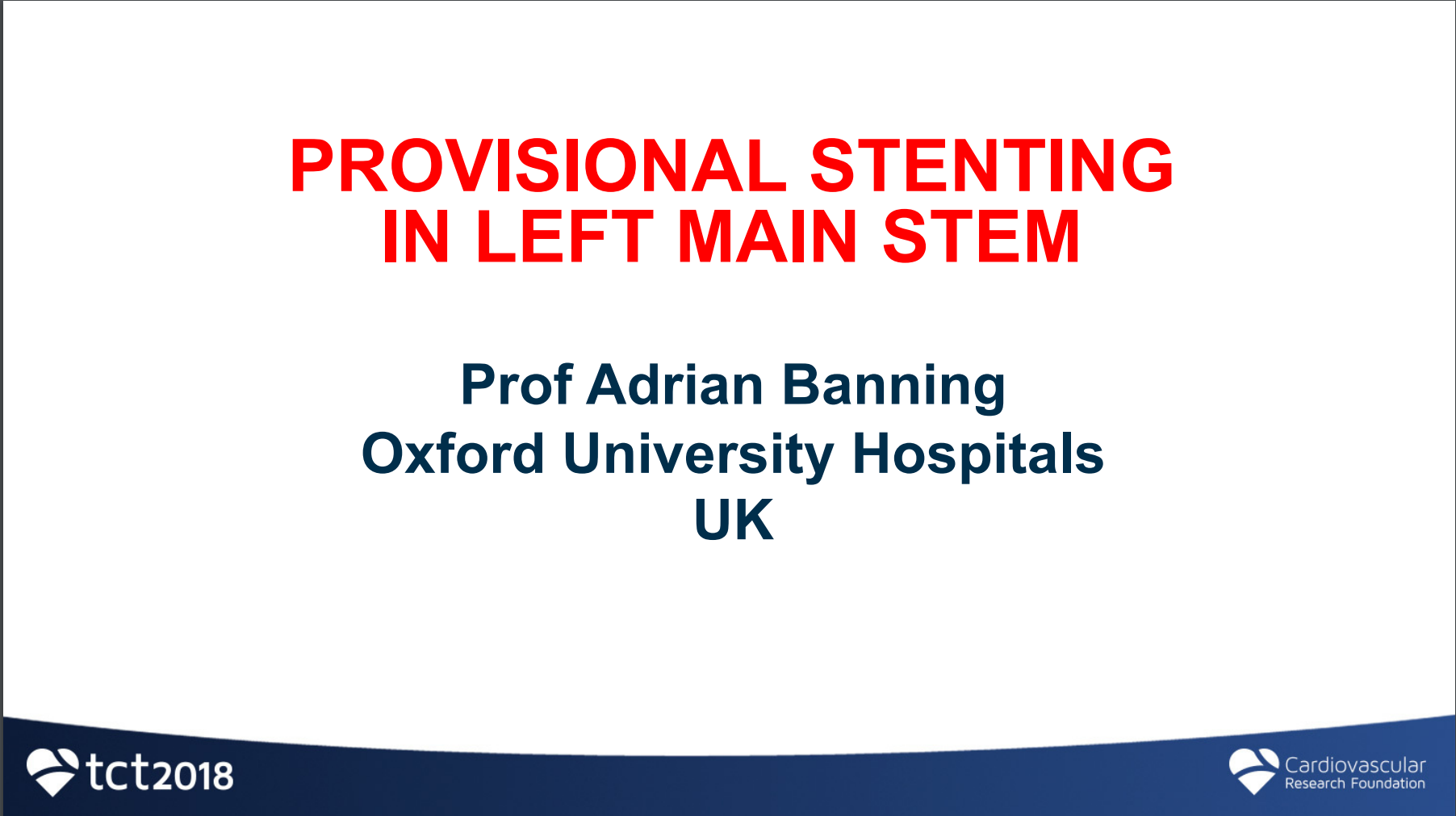 You are currently viewing Provisional stenting in left main stem
