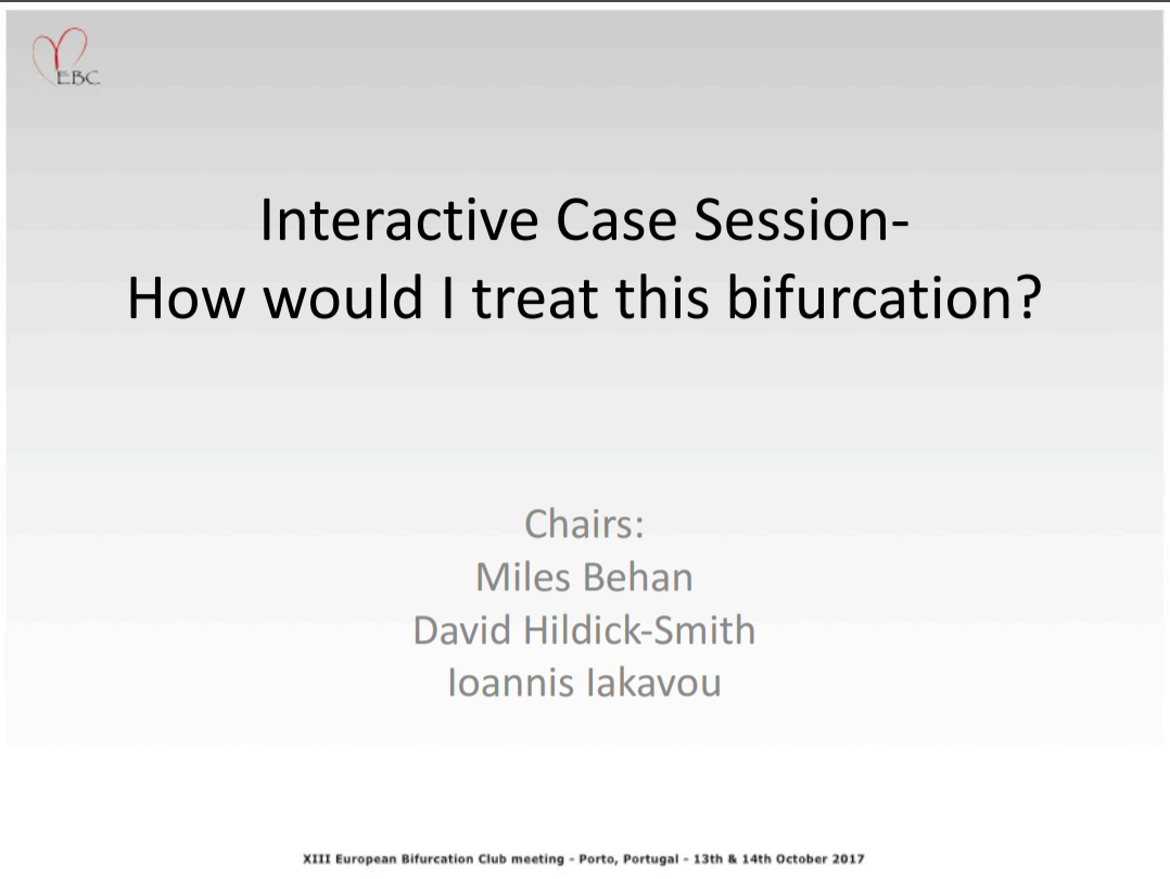 Read more about the article Interactive Case Session-How would I treat this bifurcation?