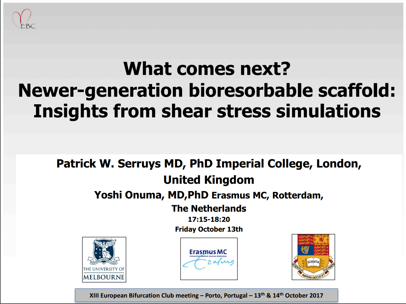 You are currently viewing What comes next? Newer-generation bioresorbable scaffold: Insights from shear stress simulations