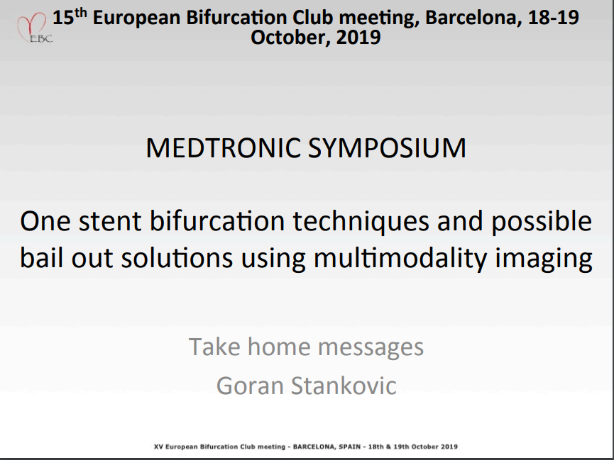 You are currently viewing Medtronic Symposium Take Home Messages